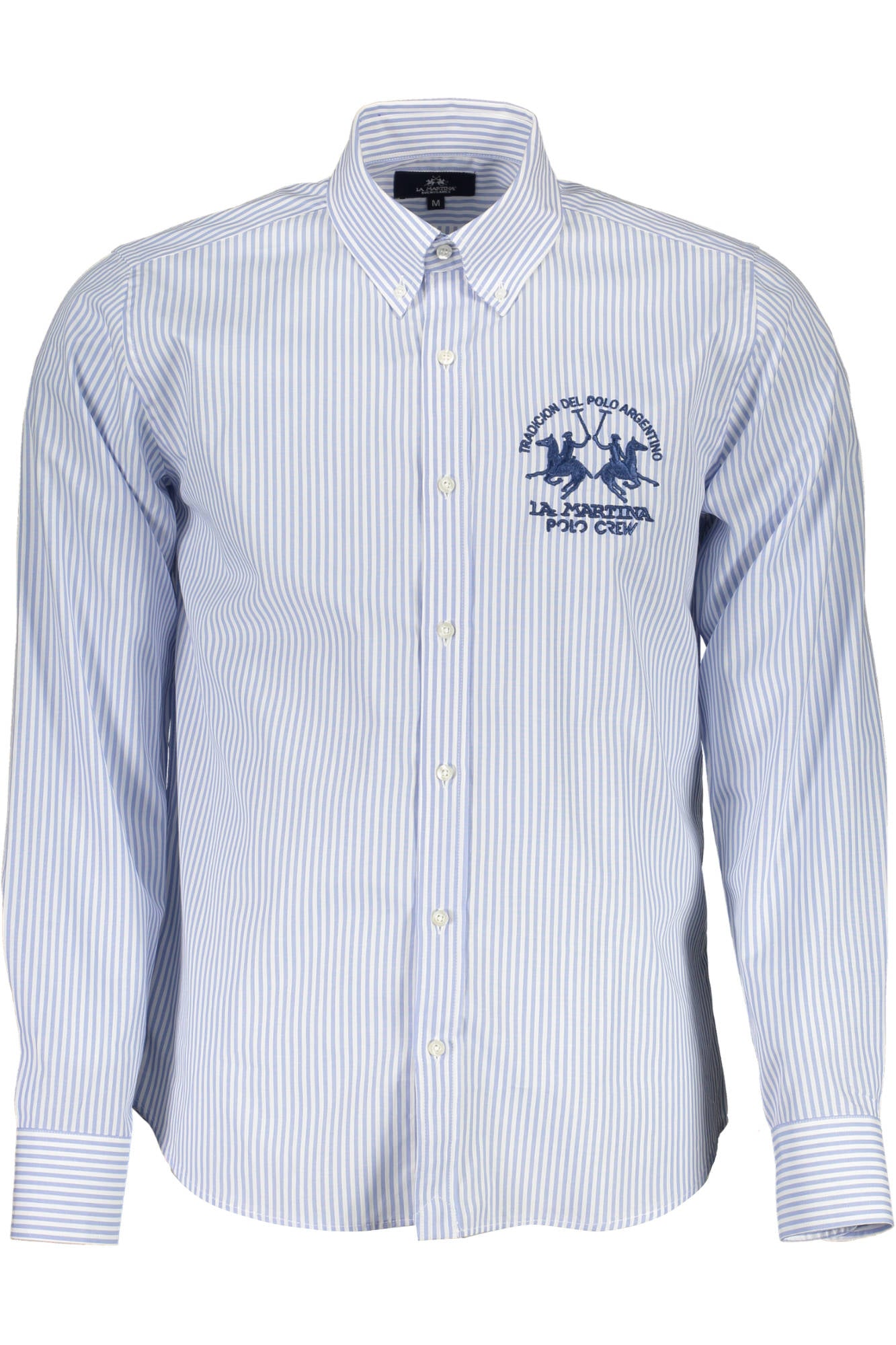 LA MARTINA MEN'S LONG SLEEVE SHIRT BLUE-Clothing - Men-LA MARTINA-LIGHT BLUE-S-Urbanheer