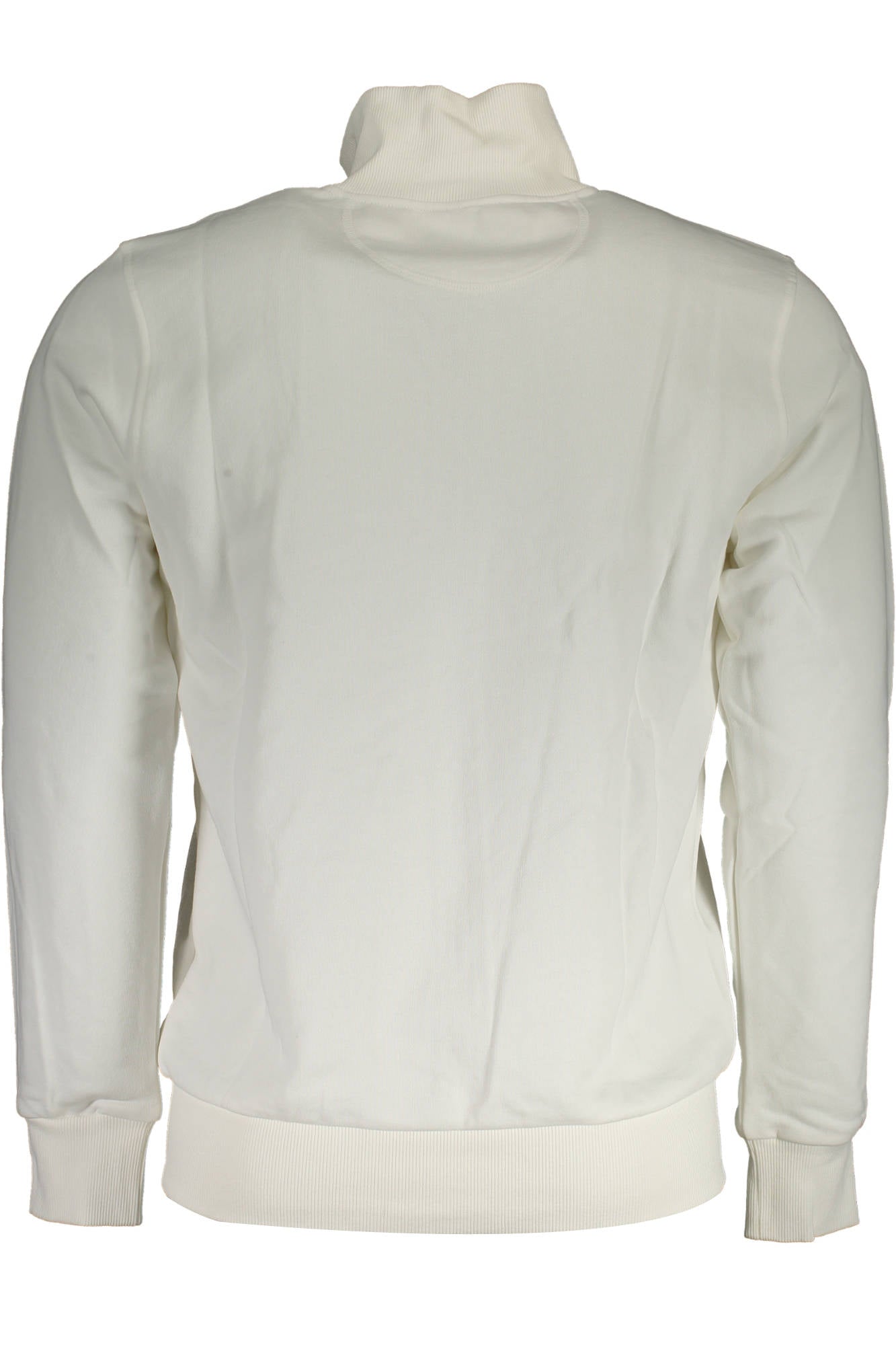 LA MARTINA MEN'S WHITE ZIPPED SWEATSHIRT-Clothing - Men-LA MARTINA-WHITE-S-Urbanheer