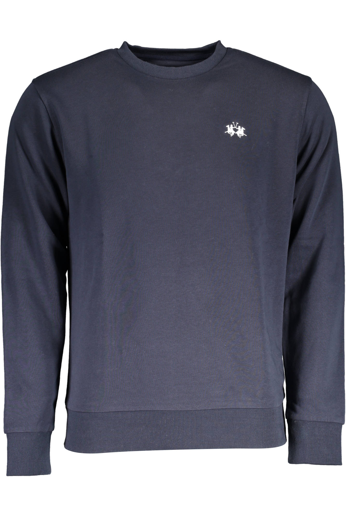 La Martina Blue Men'S Sweatshirt Without Zip-Clothing - Men-LA MARTINA-BLUE-S-Urbanheer