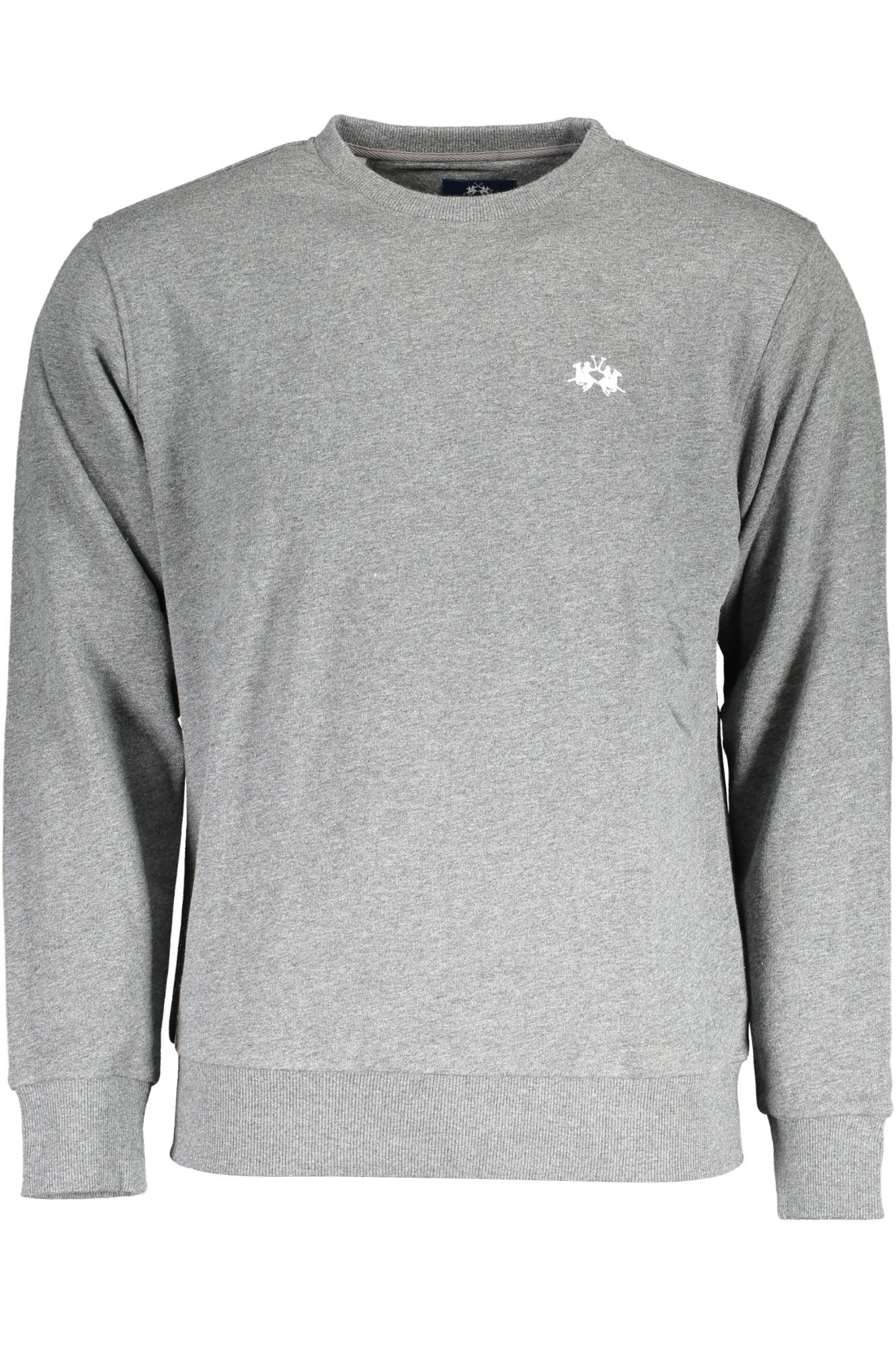 La Martina Sweatshirt Without Zip Gray Man-Clothing - Men-LA MARTINA-GREY-S-Urbanheer