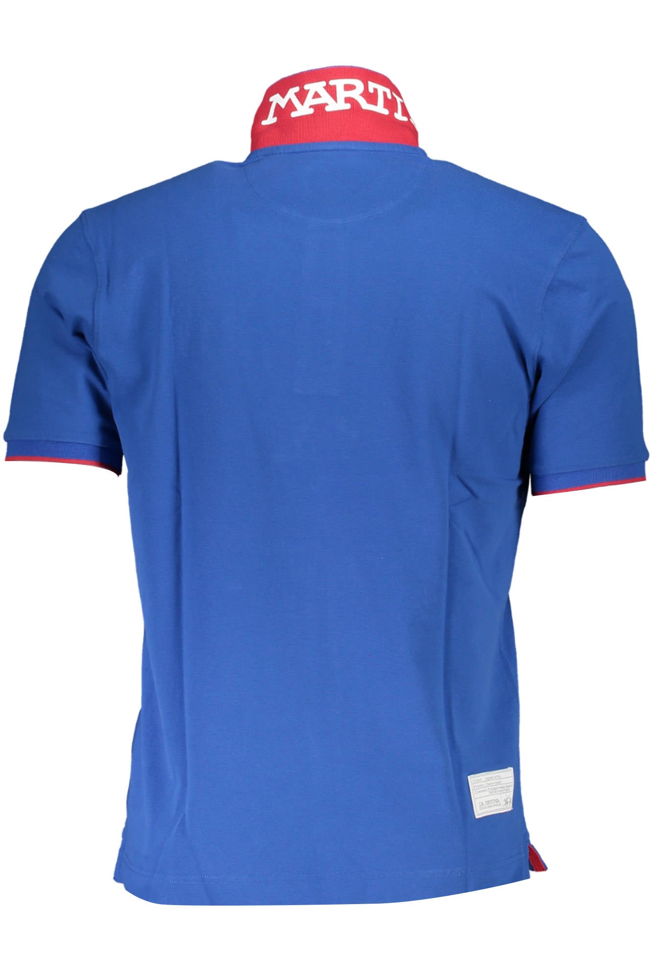 LA MARTINA POLO SHORT SLEEVE MAN BLUE-Clothing - Men-LA MARTINA-BLUE-M-Urbanheer