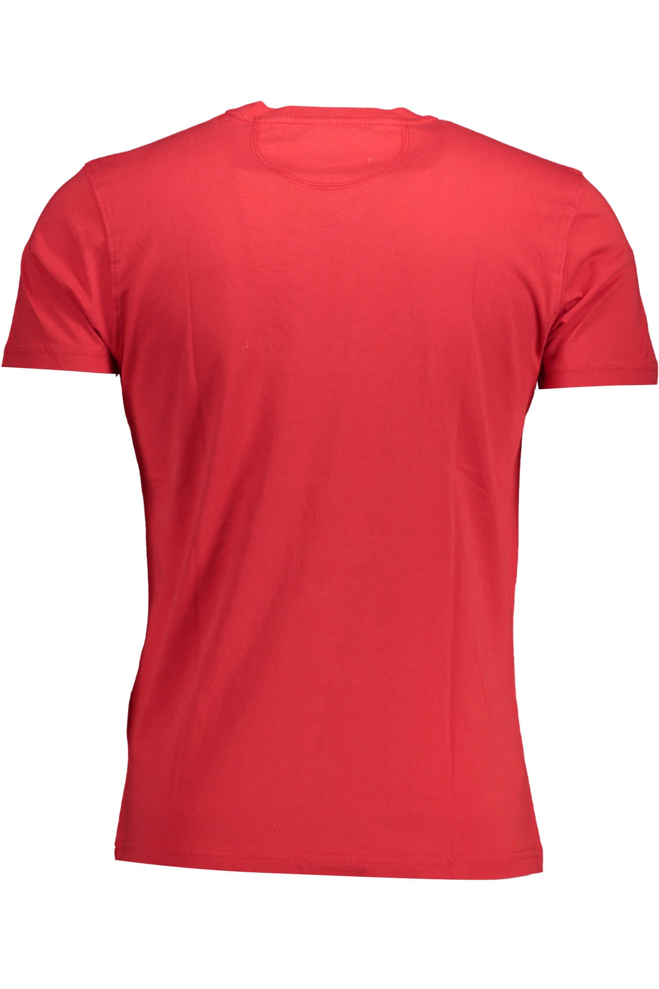 La Martina Red Man Short Sleeve T-Shirt-Clothing - Men-LA MARTINA-RED-XL-Urbanheer
