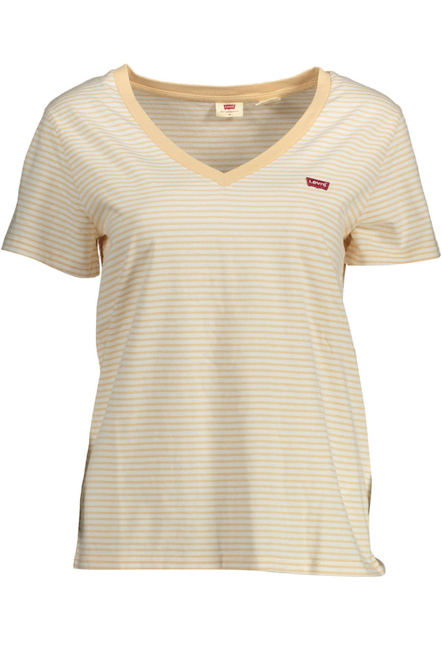 Levi'S Women'S Short Sleeve T-Shirt Beige-LEVI&#039;S-BEIGE-S-Urbanheer