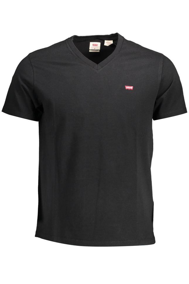 Levi'S Black Men'S Short Sleeve T-Shirt-Clothing - Men-LEVI&#039;S-Urbanheer