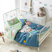 Little Bear Bedding Set 3-Piece Organic Cotton Fits Crib And Toddler Bedding Set-Baby Bedding Design-Urbanheer