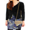 Lo2377 - Gold White Metal Clutch With Top Grade Crystal In Multi Color-Alamode-Urbanheer