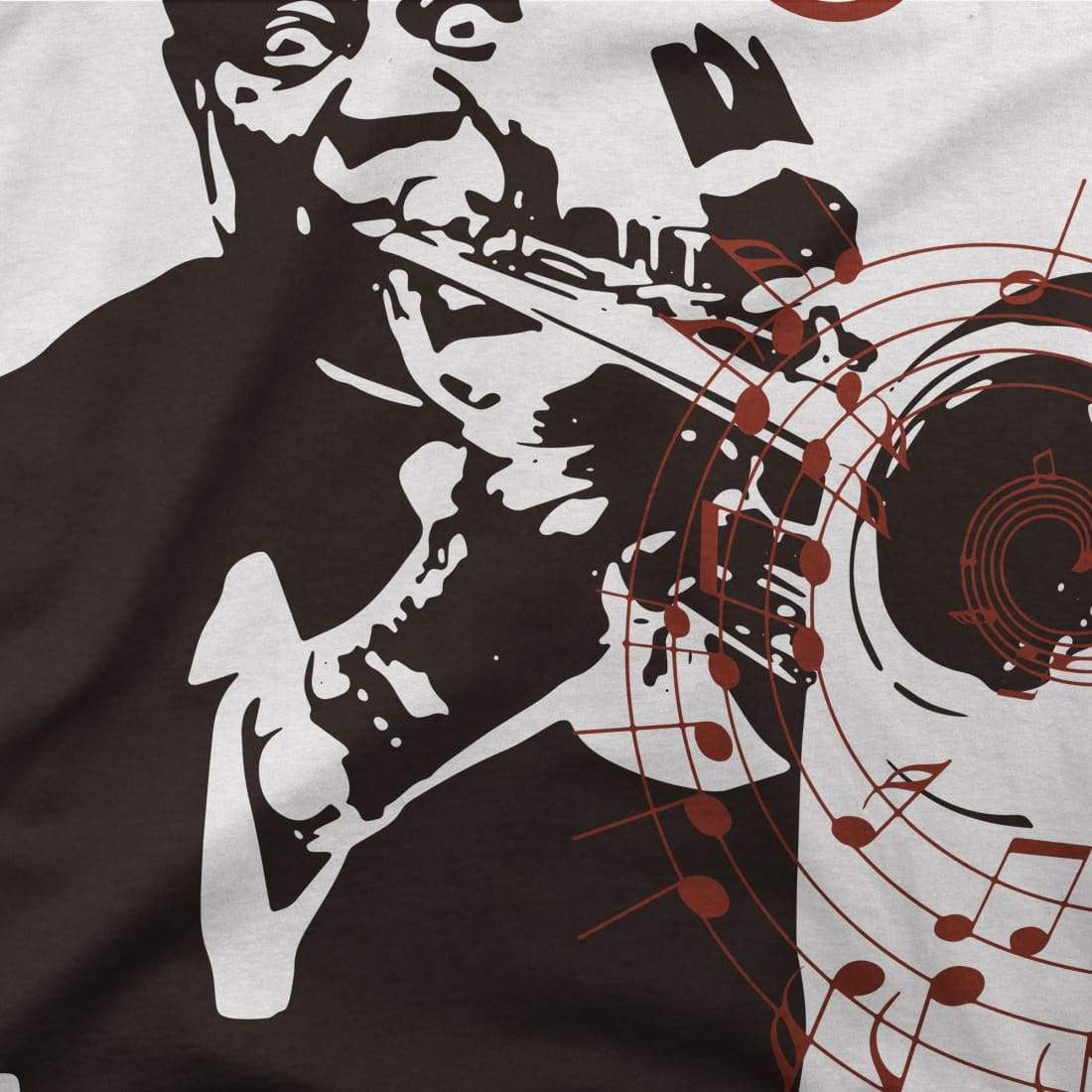 Louis Armstrong (Satchmo) Playing Trumpet T-Shirt – Urbanheer
