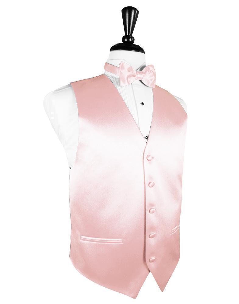 Luxury Satin Tuxedo Vest-Mens Vest-Tux-USA-XS-Pink-Urbanheer