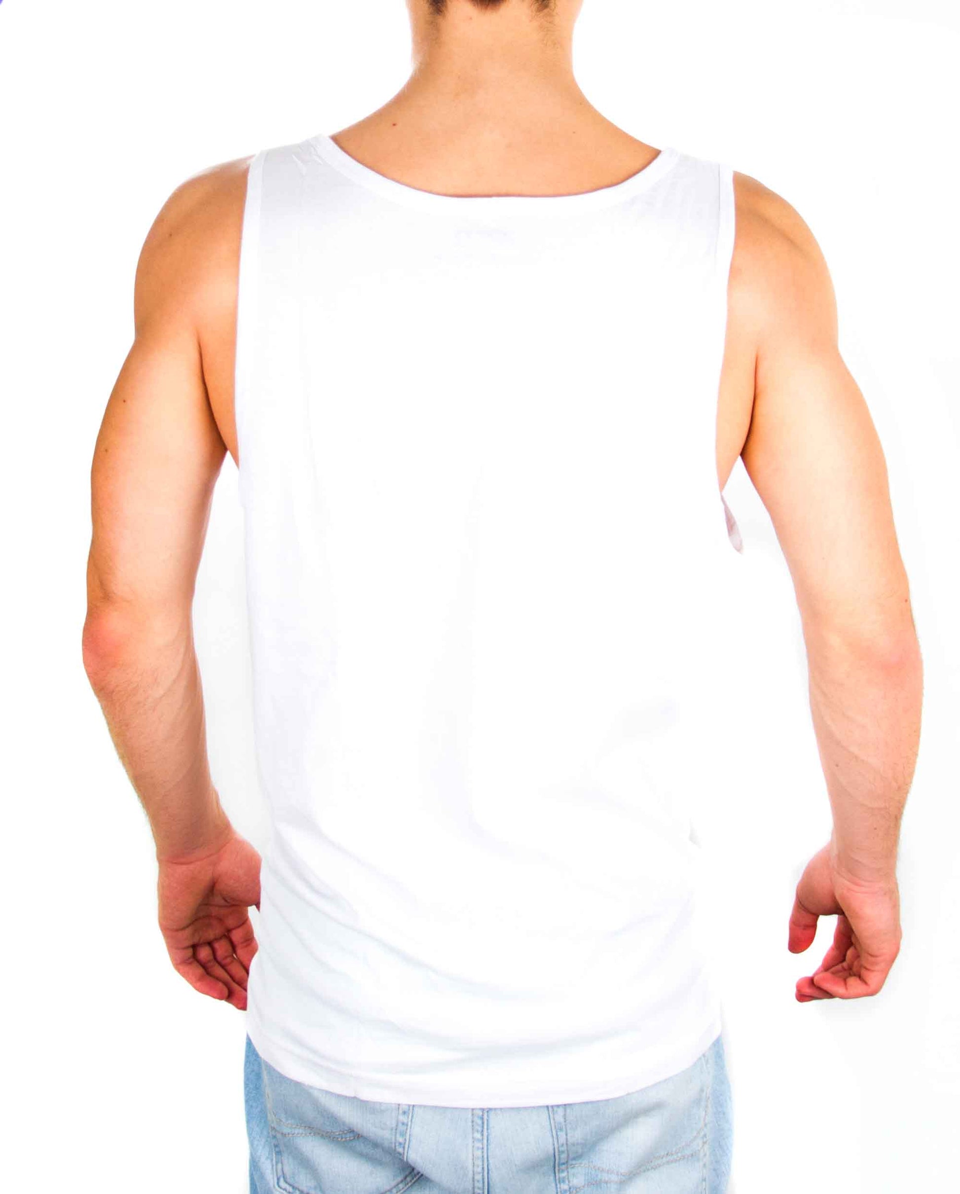 Origin embroidered Tanktop - white - Herren-Pear Juniper-White-L-Urbanheer