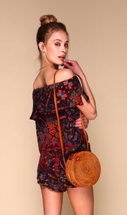 Machado Shorts | Boho Print-MERRITT CHARLES-extra small-Boho-Urbanheer