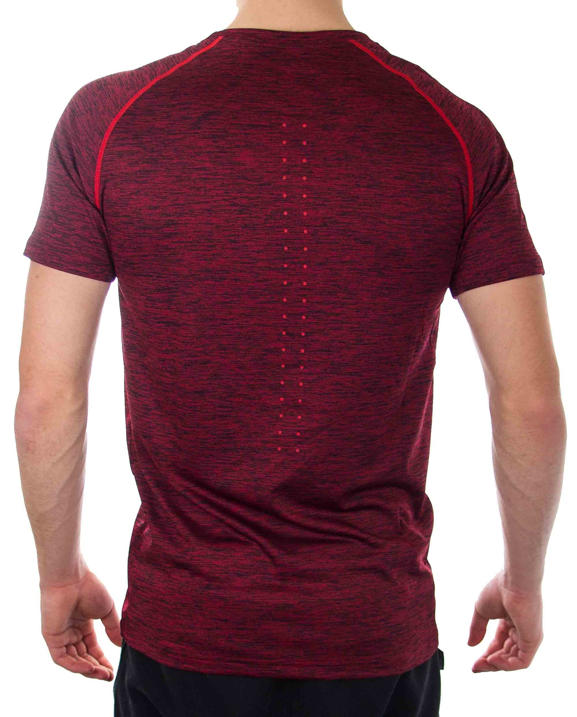 Active Shirt - burgundy - Herren-Pear Juniper-Red-L-Urbanheer