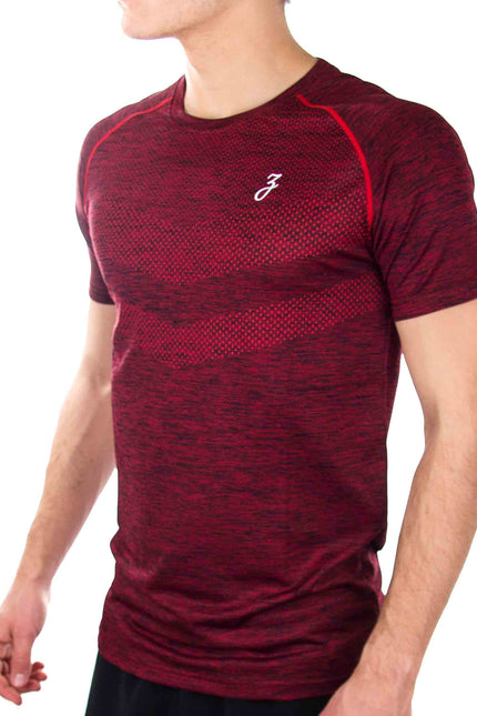 Active Shirt - burgundy - Herren