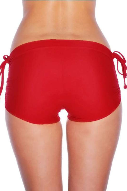 Michelle yoga shorts-Dragonfly-red-S-Urbanheer