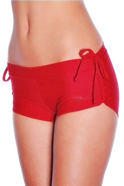Michelle yoga shorts-Dragonfly-red-XS-Urbanheer