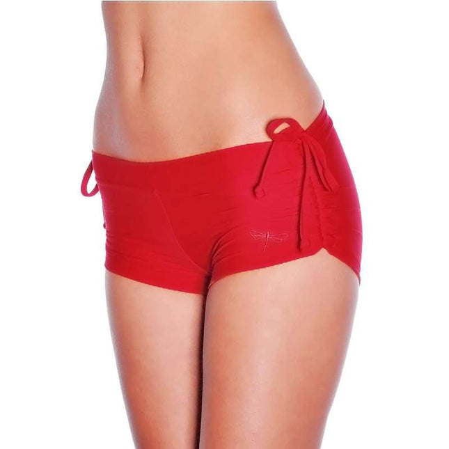 Michelle yoga shorts-Dragonfly-red-XS-Urbanheer