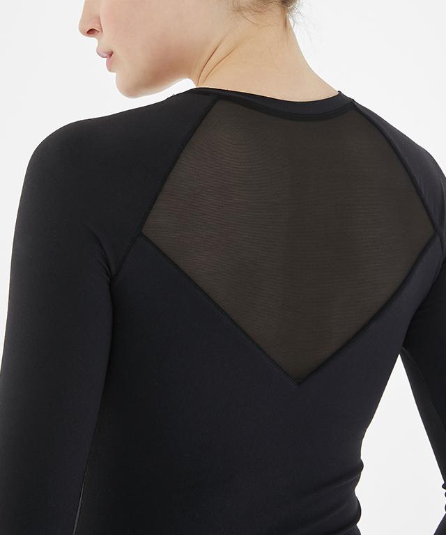 Pentagon V Top-Clothing - Women-Mulawear-2-BLACK-Urbanheer