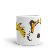Calvin and Hobbes Faces Contour Mug-Mug-Art-O-Rama Shop-11oz (325mL)-Urbanheer