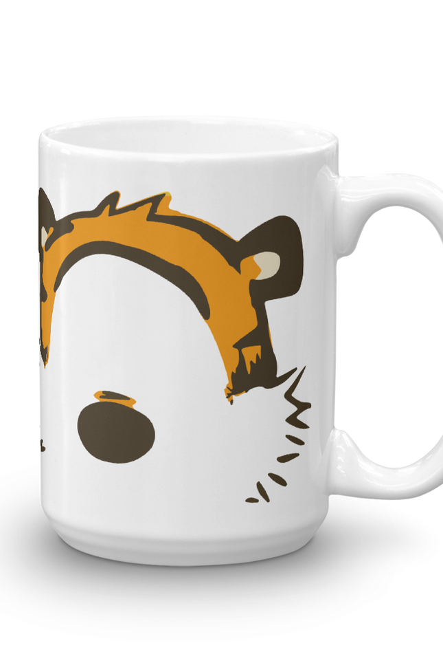 Calvin and Hobbes Faces Contour Mug-Mug-Art-O-Rama Shop-15oz (444mL)-Urbanheer
