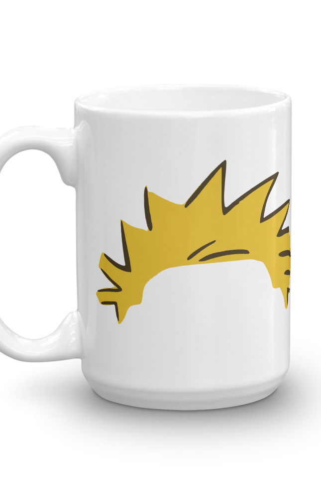 Calvin and Hobbes Faces Contour Mug-Mug-Art-O-Rama Shop-Urbanheer