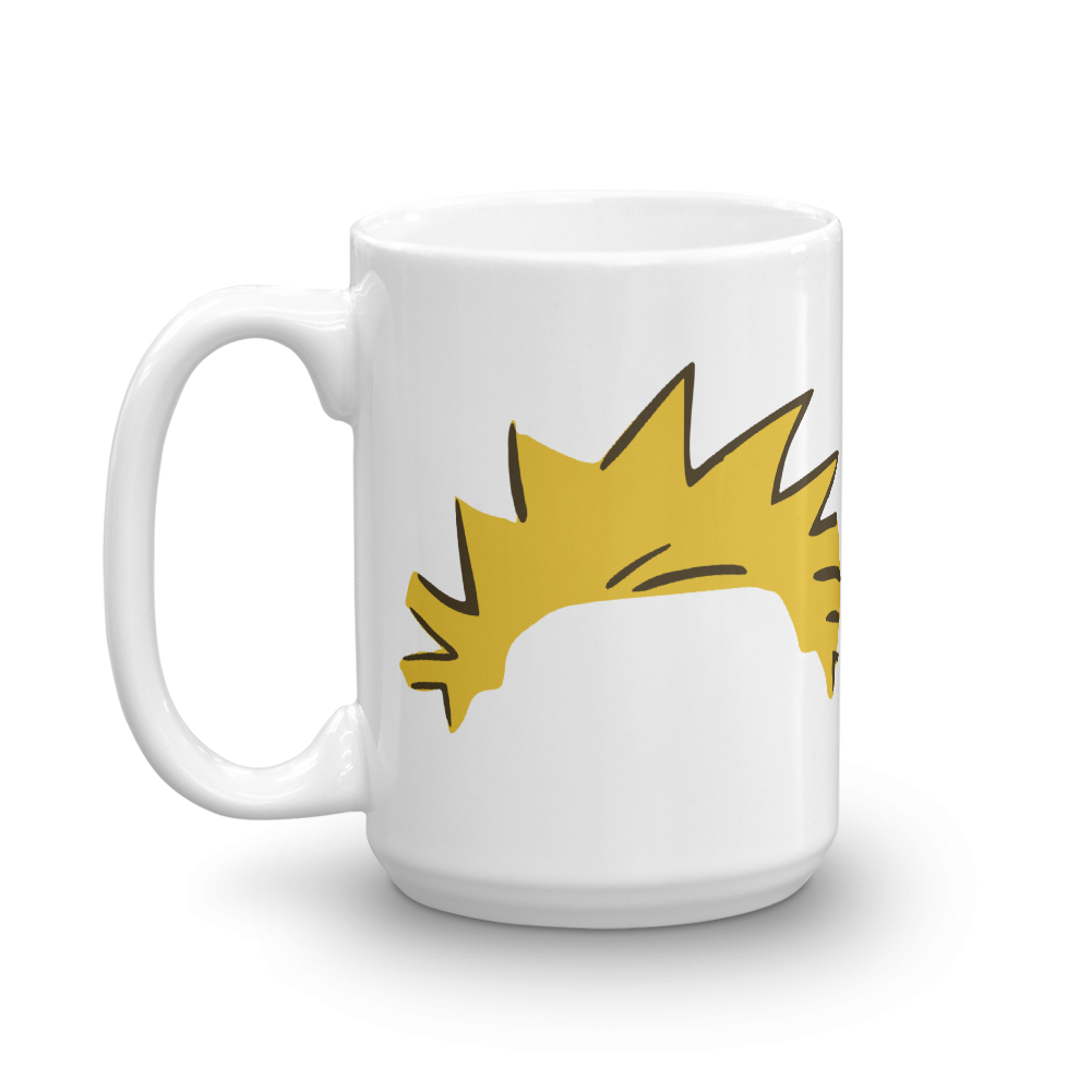 Calvin and Hobbes Faces Contour Mug-Mug-Art-O-Rama Shop-11oz (325mL)-Urbanheer