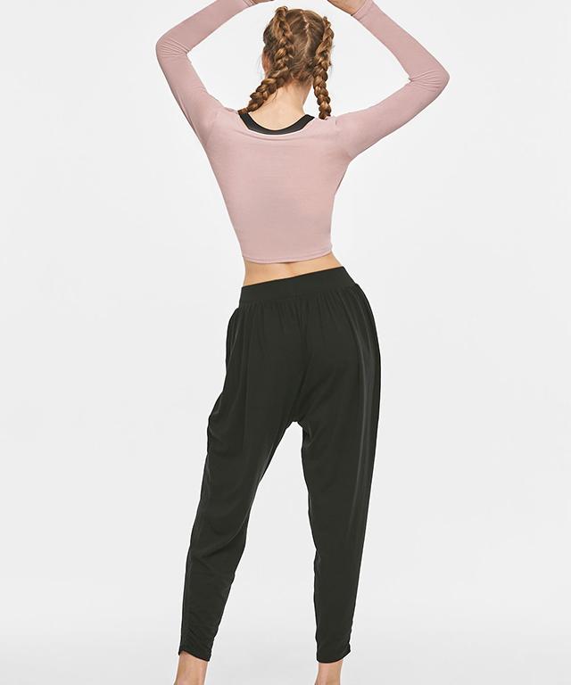 Cozy Harem Pants-Clothing - Women-Mulawear-10-Black-Urbanheer