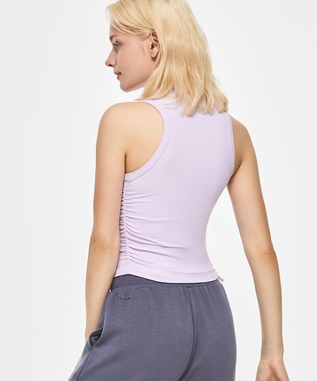 Shrink High Neck Tank Top-Clothing - Women-Mulawear-4-Black-Urbanheer