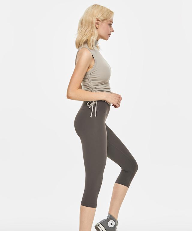 Shrink High Neck Tank Top-Clothing - Women-Mulawear-4-Black-Urbanheer