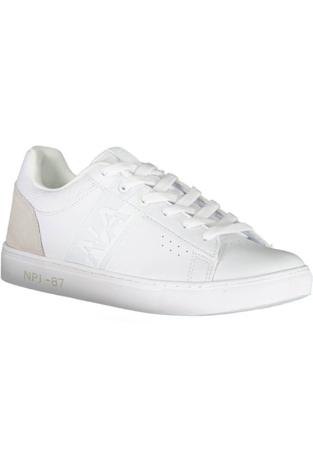 Napapijri Men'S White Sports Shoes-Sneakers-NAPAPIJRI SHOES-Urbanheer
