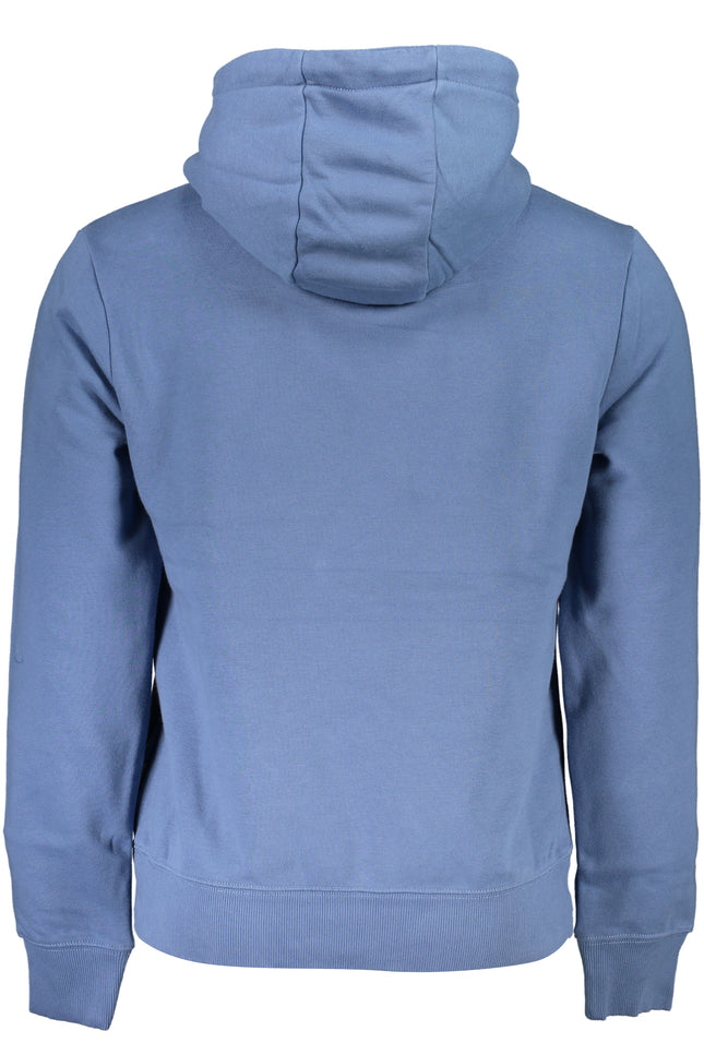Napapijri Men'S Blue Zipless Sweatshirt-Felpe-NAPAPIJRI-BLUE-S-Urbanheer