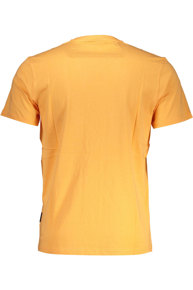 Napapijri Man Orange Short Sleeve T-Shirt-T-Shirt-NAPAPIJRI-Urbanheer
