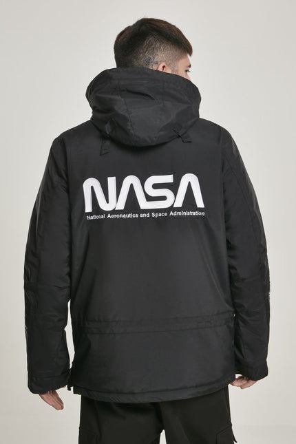 NASA Black Windbreaker