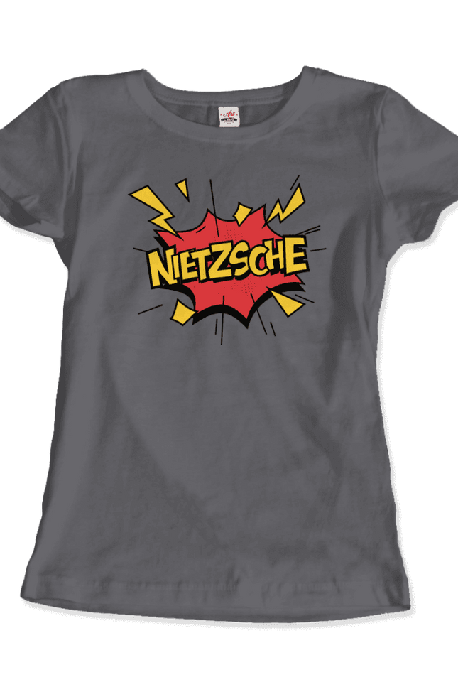 Nietzche - Comics Boom Style T-Shirt-T-Shirt-Art-O-Rama Shop-Urbanheer