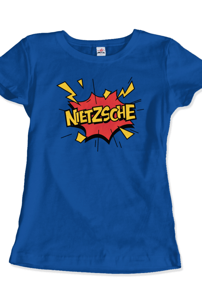 Nietzche - Comics Boom Style T-Shirt-T-Shirt-Art-O-Rama Shop-Urbanheer