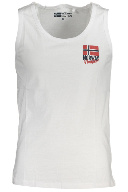 Norway 1963 White Men'S Tank Top-Clothing - Men-NORWAY 1963-Urbanheer
