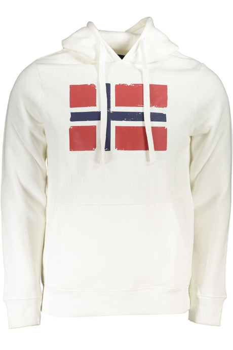 NORWAY 1963 MEN'S WHITE ZIPLESS SWEATSHIRT-0