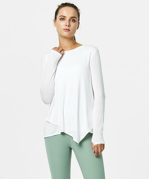 Full Freedom Long Sleeve-Clothing - Women-Mulawear-10-Fog White-Urbanheer