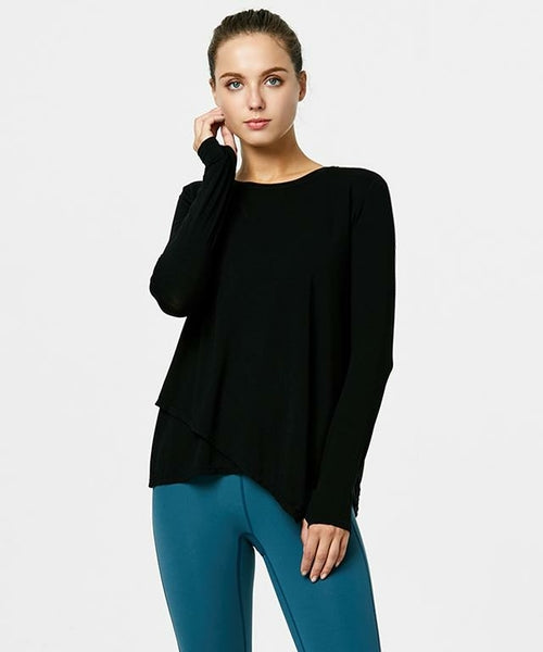 Full Freedom Long Sleeve-Clothing - Women-Mulawear-10-Zet Black-Urbanheer