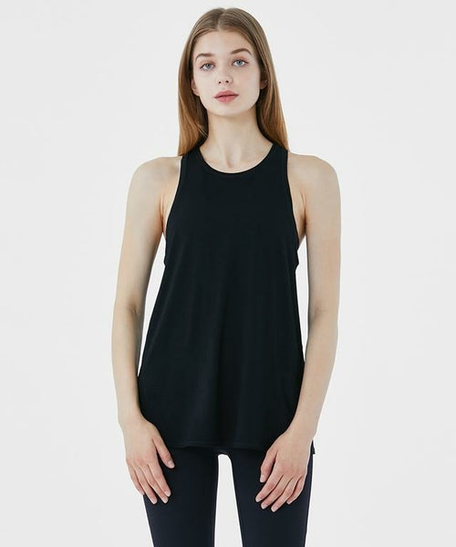 Tied Up Tank-Clothing - Women-Mulawear-10-Black-Urbanheer
