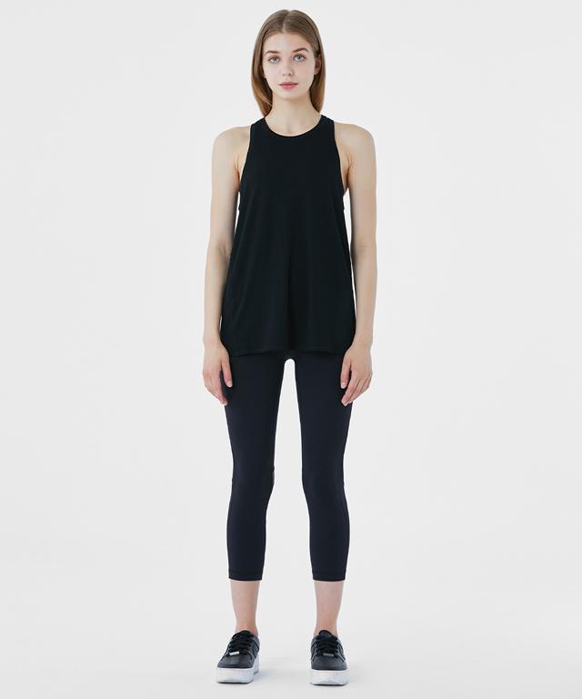 Tied Up Tank-Clothing - Women-Mulawear-10-Black-Urbanheer