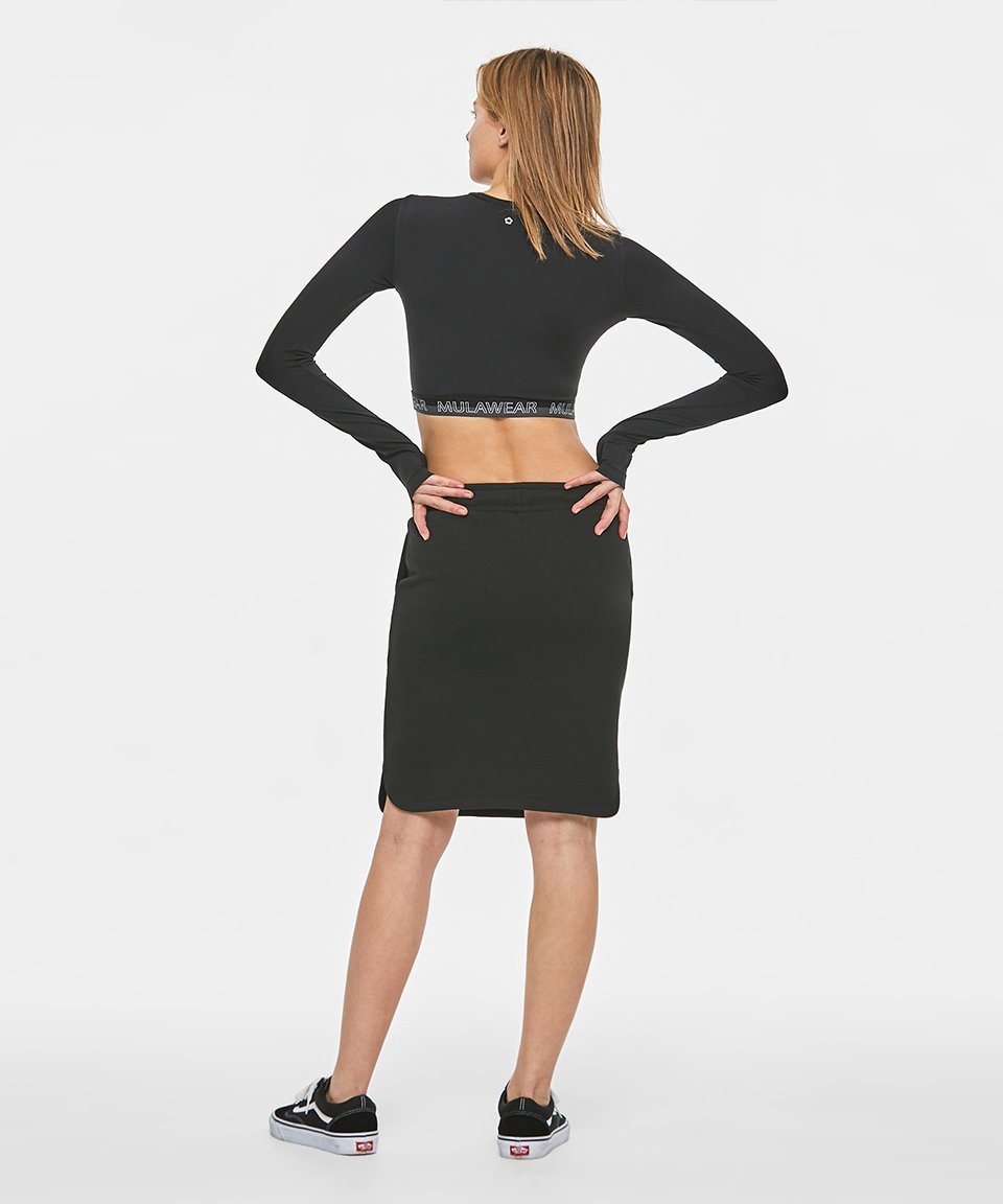 Daily Skirt-Clothing - Women-Mulawear-10-Black-Urbanheer