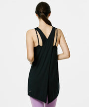 Overlap Tank-Clothing - Women-Mulawear-10-Baby Pink-Urbanheer