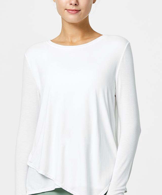 Full Freedom Long Sleeve-Clothing - Women-Mulawear-10-Fog White-Urbanheer