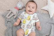 Bunnies & Chicks Onesie-USA Made-Pre-Multicolored-Urbanheer