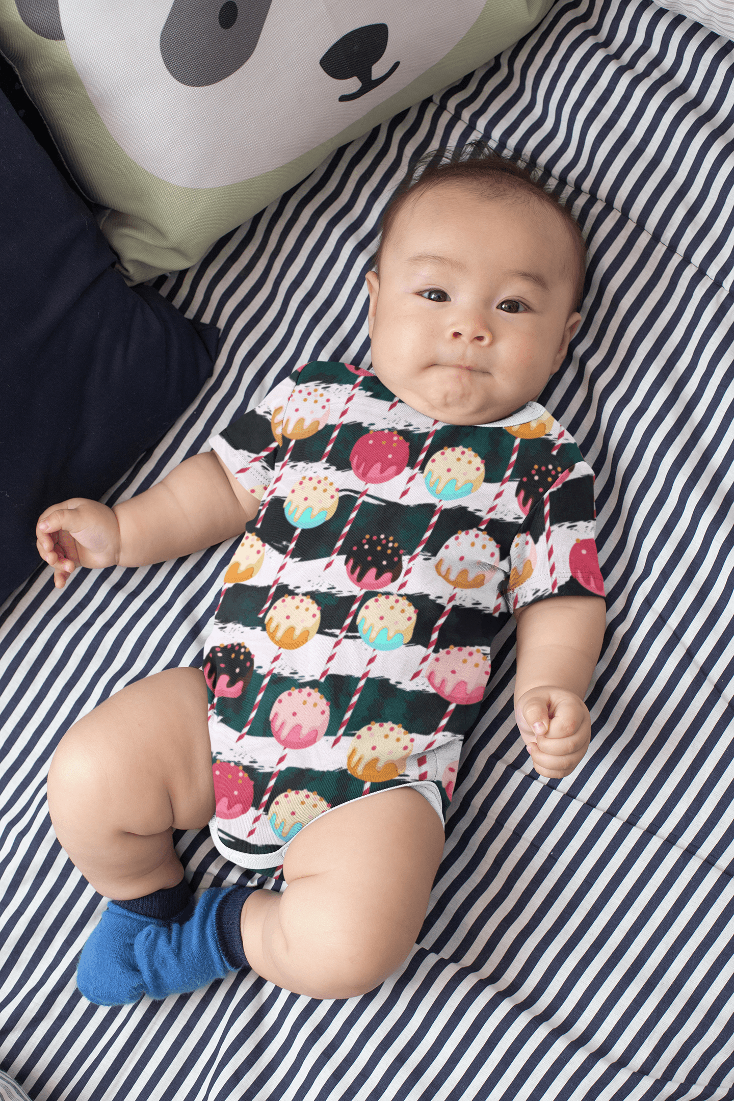 Cake Pops Onesie-USA Made-Pre-Multicolored-Urbanheer