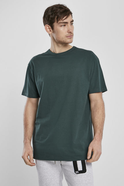 Organic Basic T-Shirt | 10 Colors | Sizes S-5Xl-Urban Classics-Bottle Green-S-Urbanheer
