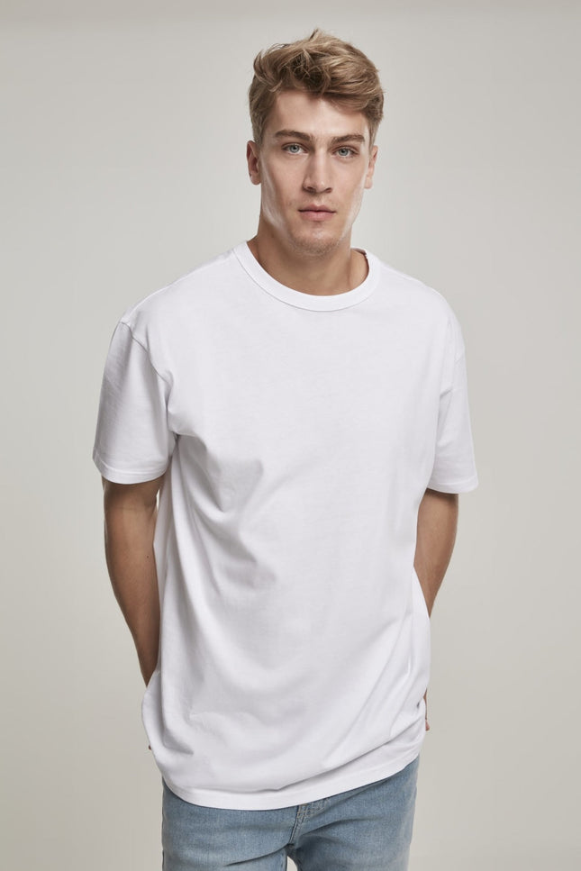 Organic Basic T-Shirt | 10 Colors | Sizes S-5Xl-Urban Classics-White-S-Urbanheer