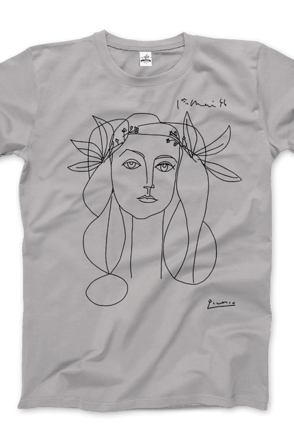 Pablo Picasso War And Peace 1952 Artwork T-Shirt-Art-O-Rama Shop-Urbanheer