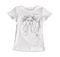 Pablo Picasso War And Peace 1952 Artwork T-Shirt-Art-O-Rama Shop-Women (Fitted)-White-S-Urbanheer