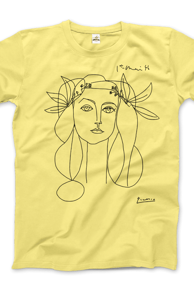 Pablo Picasso War And Peace 1952 Artwork T-Shirt-Art-O-Rama Shop-Urbanheer