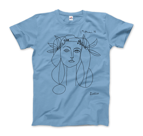 Pablo Picasso War And Peace 1952 Artwork T-Shirt-Art-O-Rama Shop-Men (Unisex)-White-S-Urbanheer